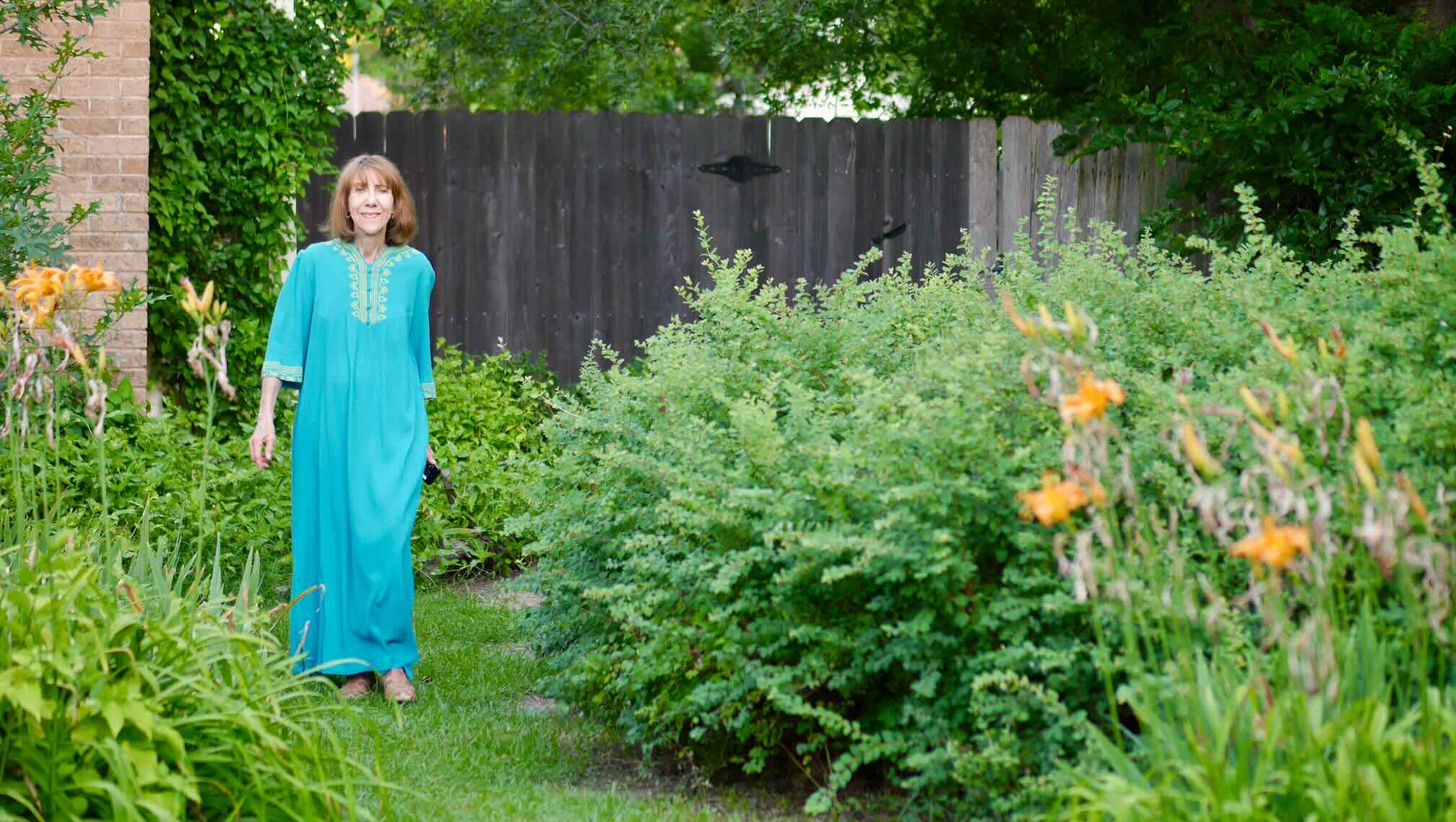 Anne taking after supper walk