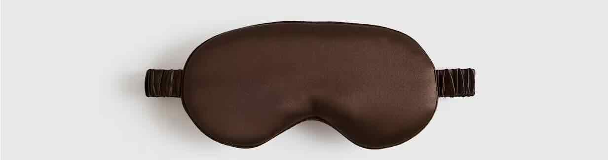 Mulberry silk sleep mask from Quince.com